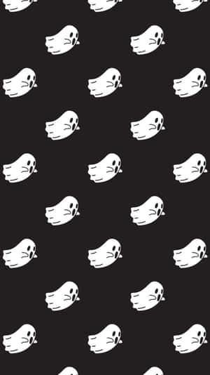 Cute Gothic Ghost Collage Wallpaper