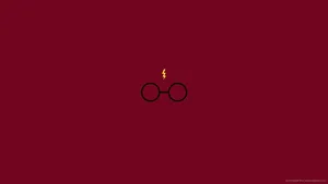 Cute Harry Potter Glasses Lightning Wallpaper