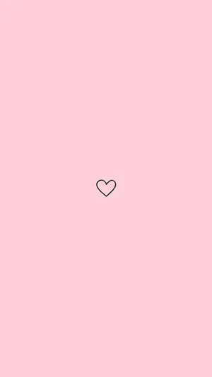 Cute Heart Aesthetic Phone Wallpaper