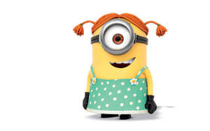 Cute Minion Girl Stuart Wallpaper