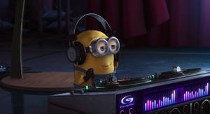 Cute Music Dj Minion Wallpaper