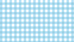 Cute Pastel Blue Aesthetic Checkered Pattern Wallpaper