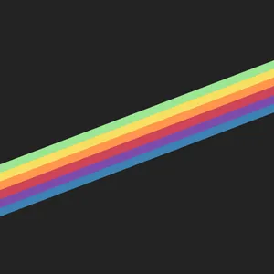 Cute Pride Diagonal Rainbow Art Wallpaper