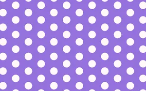 Cute Purple Polka Dots Wallpaper