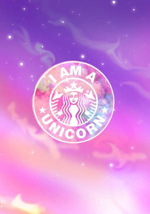 Cute Starbucks Dreamy Logo Wallpaper