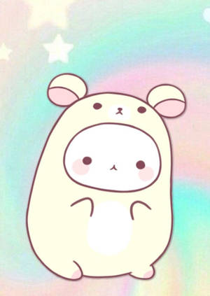 Cute Stranger Things White Pet Wallpaper