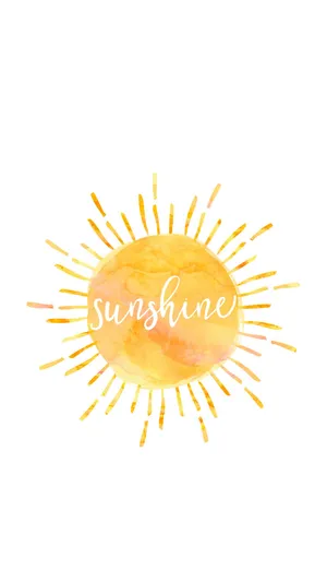 Cute Summer Sunshine Phone Wallpaper