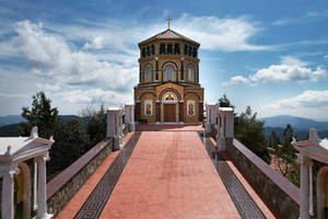 Cyprus Kykkos Monastery Church Wallpaper