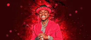 Dababy Red Aesthetic Costume Wallpaper