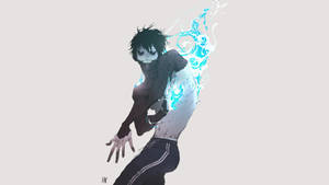 Dabi Unleashing His Blue Flames Wallpaper