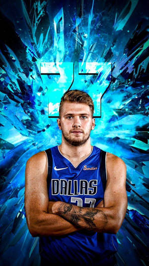 Dallas No. 77 Luka Doncic Wallpaper