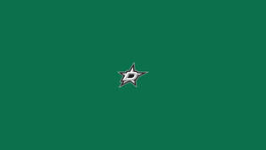 Dallas Stars Small White Logo Wallpaper