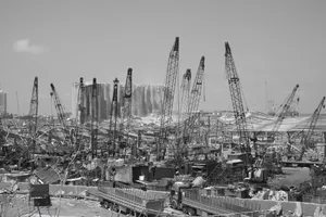 Damage Port Beirut Lebanon Wallpaper