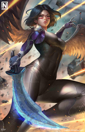 Damascus Blade Alita: Battle Angel Wallpaper