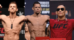 Dan Hooker And Ufc Fighters Wallpaper