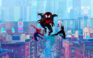 Dancing Into The Spider Verse Wallpaper