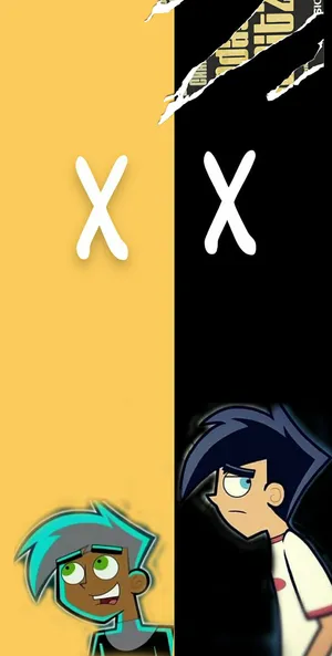 Danny Phantom Form Human Form Wallpaper