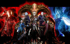 Dante, The Demon Hunter From Devil May Cry Wallpaper