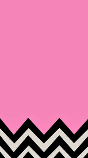 Dare To Be Bold And Make A Statement With A Pink, Black And White Color Scheme Wallpaper