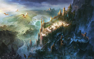 Dare To Explore The Mysterious Ancient Fortress! Wallpaper