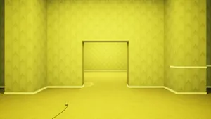 Dare To Venture Into The Backrooms? Wallpaper