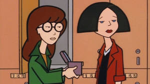 Daria And Jane With Box Wallpaper