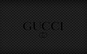 Dark Aesthetic Gucci Pattern Wallpaper