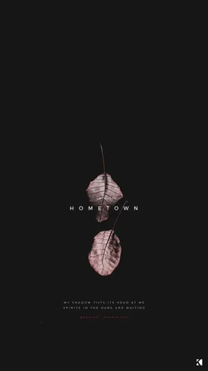 Dark Aesthetic Hometown Wallpaper