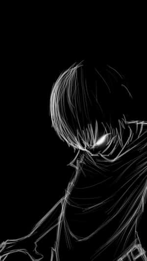 Dark Anime Guy Art Wallpaper