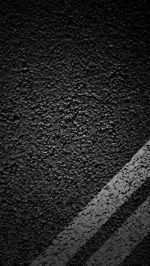 Dark Asphalt Black White Iphone Wallpaper