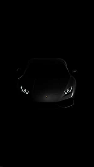 Dark Black Lamborghini Iphone Wallpaper Wallpaper