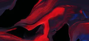 Dark Blue And Red Abstract Painting Wallpaper
