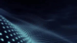 Dark Blue Futuristic Technology Wallpaper