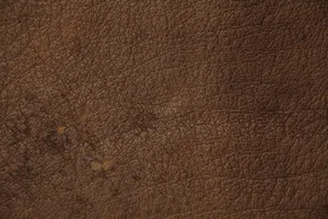 Dark Brown Leather Texture Stains Wallpaper