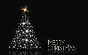 Dark Christmas: A Hauntingly Beautiful Atmosphere Wallpaper