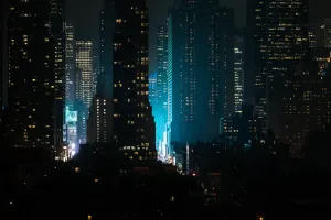 Dark City Lights Wallpaper