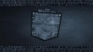 Dark Denim Jeans Pocket Wallpaper