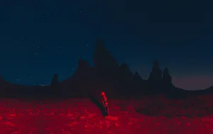 Dark, Edgy Vibe Of The Punisher Logo On Desktop Wallpaper Wallpaper