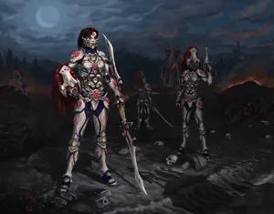 Dark Eldar Fanart Warhammer 40k Hd Wallpaper