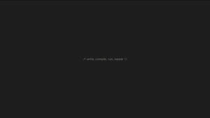 Dark Gray Programming Code Wallpaper