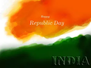 Dark Green Republic Day Wallpaper