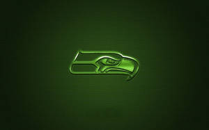 Dark Green Seahawks Logo Wallpaper