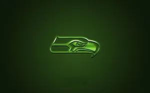 Dark Green Seahawks Logo Wallpaper