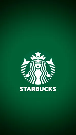 Dark Green Starbucks Iphone Wallpaper