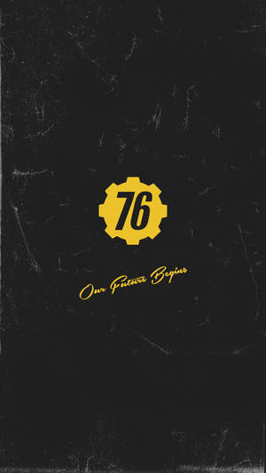 Dark Grunge Fallout 76 Icon Wallpaper