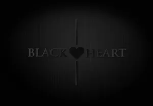 Dark Heart In Black Heart Wallpaper