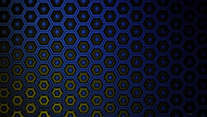 Dark Hexagon Layers Wallpaper