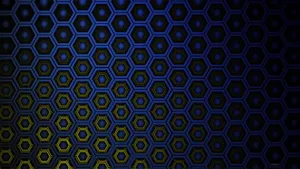 Dark Hexagon Layers Wallpaper