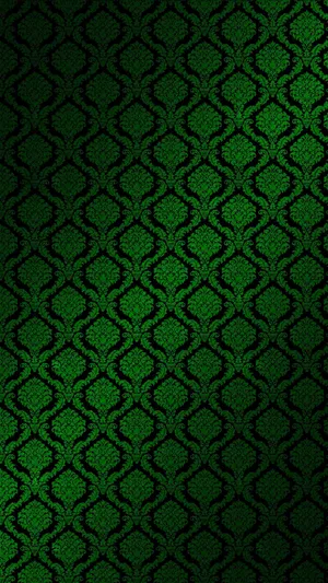 Dark Hijau Print Wallpaper