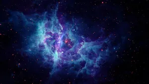 Dark Matter Universe In Space Wallpaper